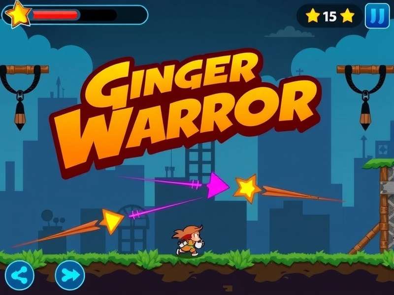 Ginger Dash Warrior Gameplay Screenshot